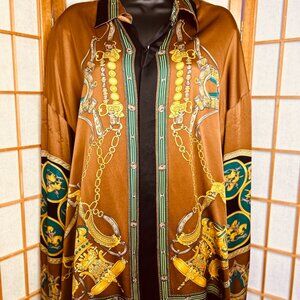 Vintage Creme de Silk Shirt